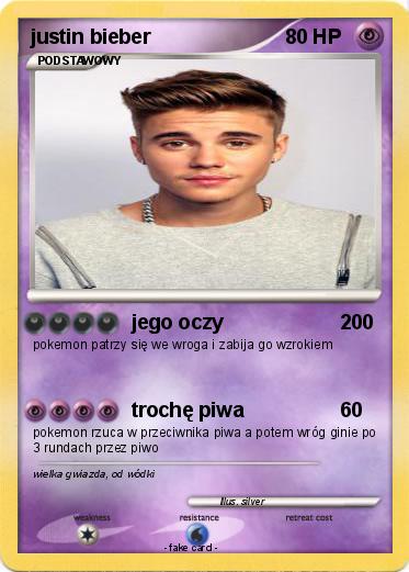 Pokemon justin bieber