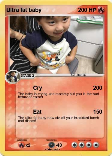 Pokemon Ultra fat baby