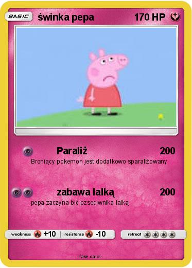 Pokemon świnka pepa