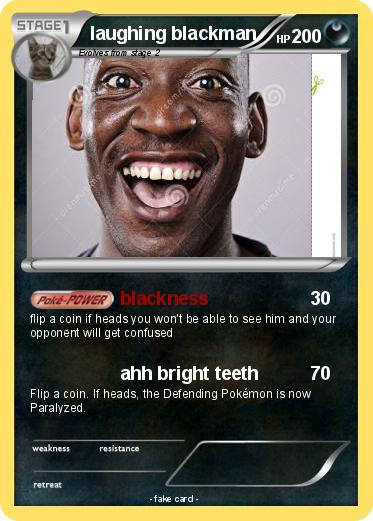 Pokemon laughing blackman