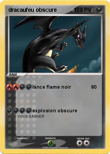 Pokemon dracaufeu obscure           1