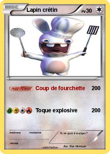 Pokemon Lapin crétin
