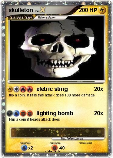 Pokemon skulleton