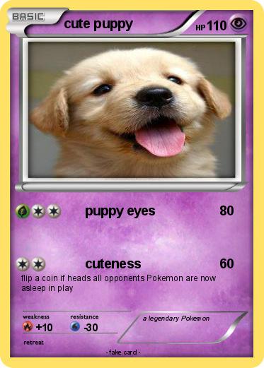 Pokemon cute puppy