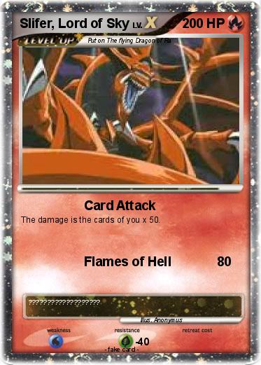 Pokemon Slifer, Lord of Sky