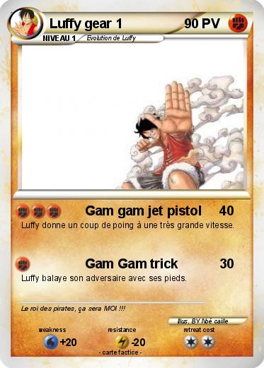 Pokemon Luffy gear 1
