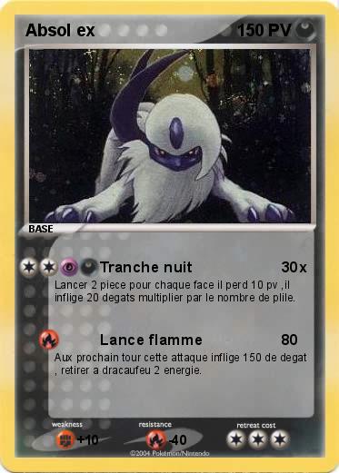 Pokemon Absol ex