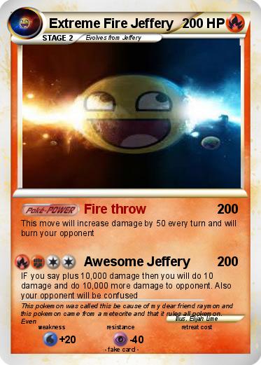 Pokemon Extreme Fire Jeffery