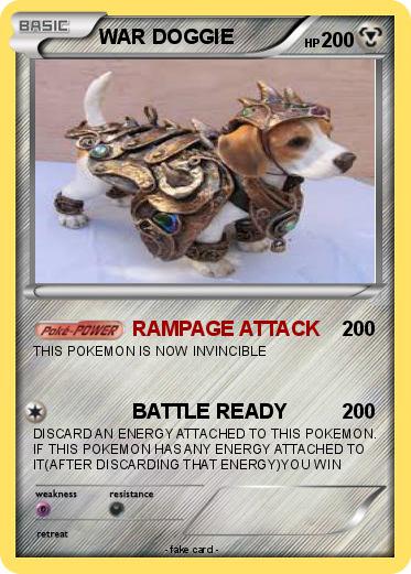 Pokemon WAR DOGGIE