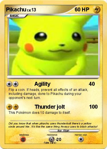 Pokemon Pikachu