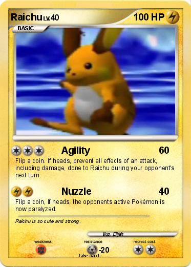 Pokemon Raichu