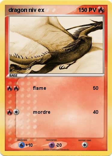Pokemon dragon niv ex