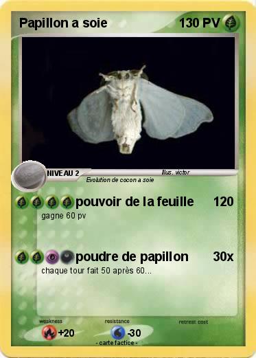 Pokemon Papillon a soie
