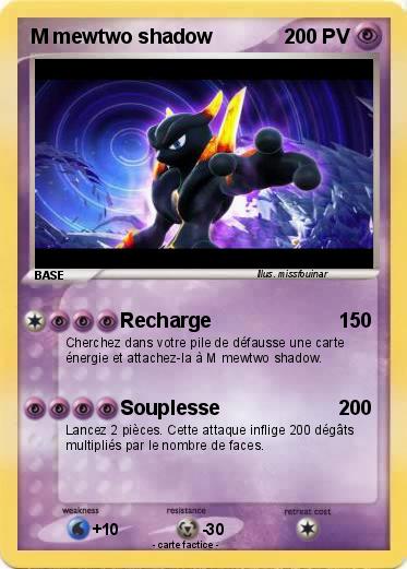 Pokemon M mewtwo shadow
