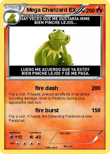 Pokemon Mega Charizard EX