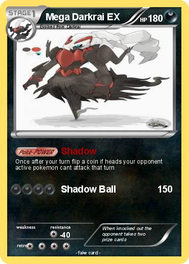 Pokemon Mega Darkrai EX