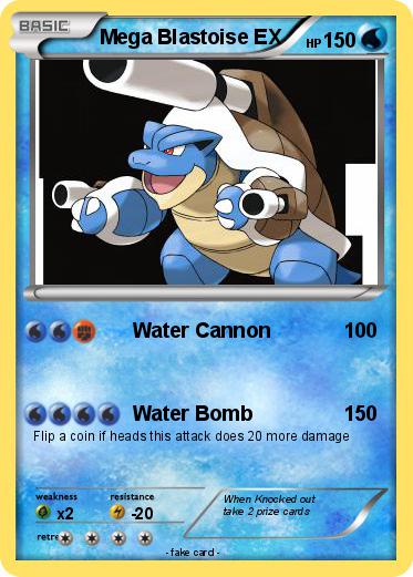 Pokemon Mega Blastoise EX