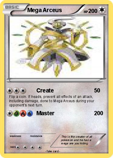 Pokemon Mega Arceus