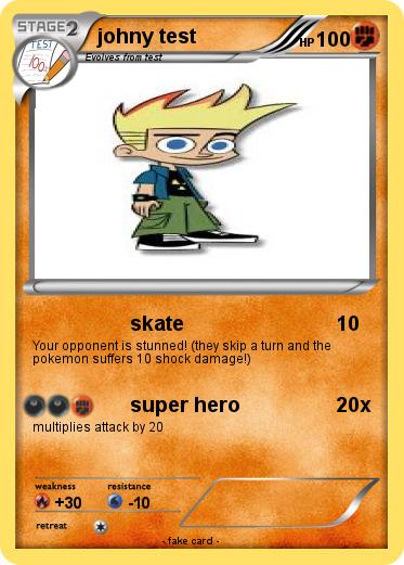 Pokemon johny test