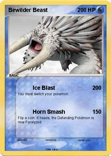 Pokemon Bewilder Beast