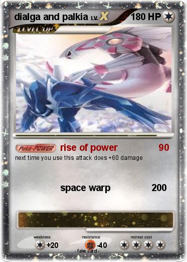 Pokemon dialga and palkia
