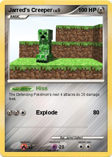 Pokemon Jarred's Creeper