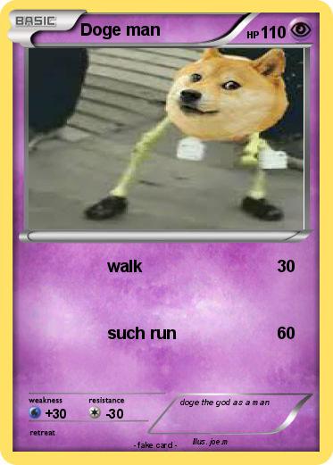 Pokemon Doge man