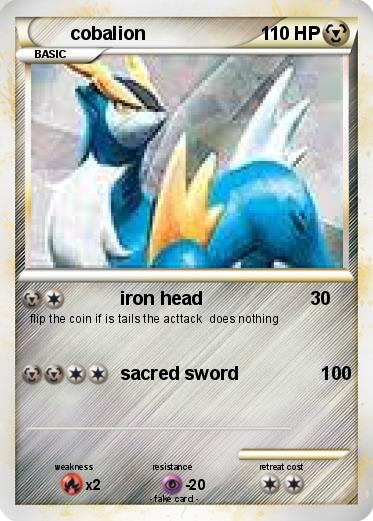 Pokemon cobalion