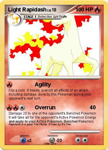 Pokemon Light Rapidash