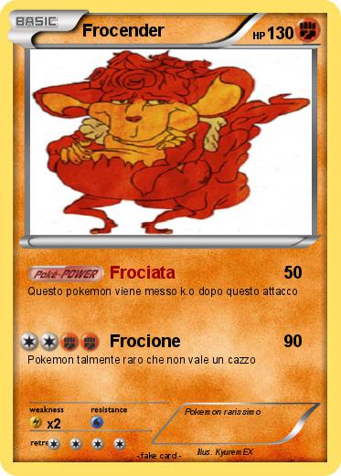 Pokemon Frocender