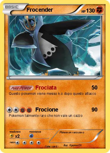 Pokemon Frocender
