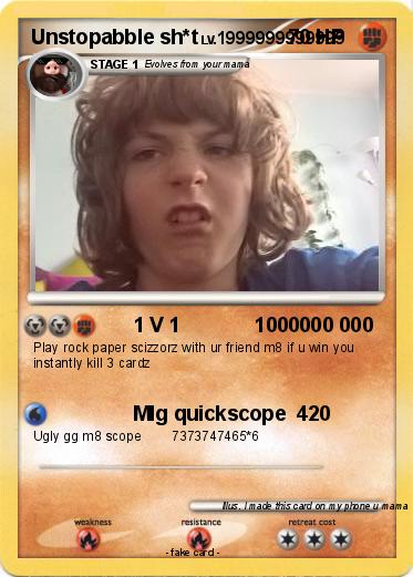 Pokemon Unstopabble sh*t