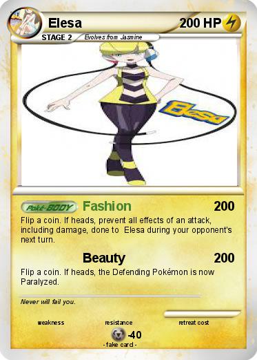 Pokemon Elesa