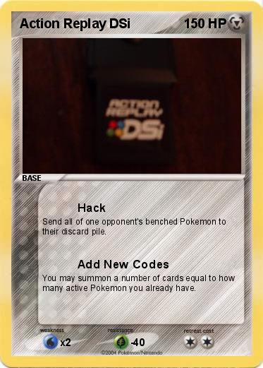 Pokemon Action Replay DSi