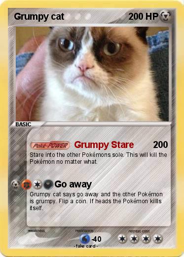 Pokemon Grumpy cat