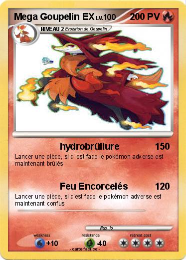 Pokemon Mega Goupelin EX