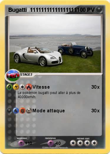 Pokemon Bugatti  11111111111111111