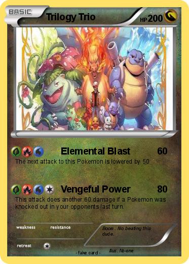 Pokemon Trilogy Trio