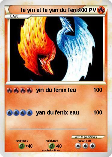 Pokemon le yin et le yan du fenix