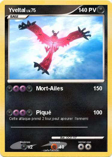 Pokemon Yveltal