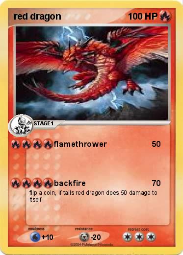 Pokemon red dragon