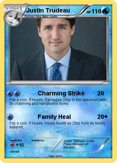 Pokemon Justin Trudeau