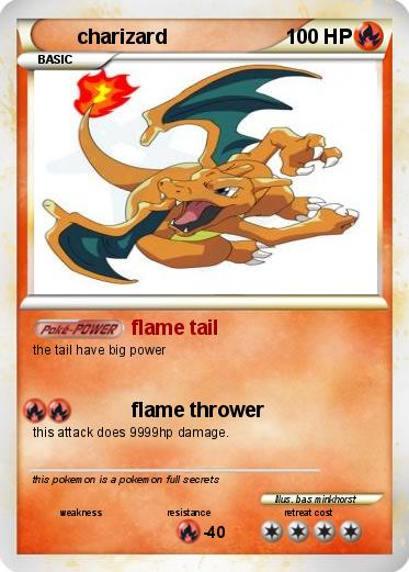 Pokemon charizard