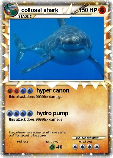 Pokemon collosal shark