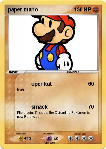 Pokemon paper mario