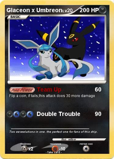 Pokemon Glaceon x Umbreon