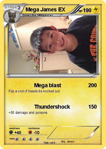 Pokemon Mega James EX
