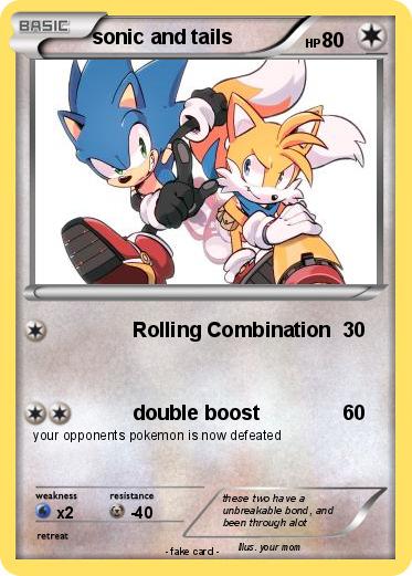Pokemon sonic and tails