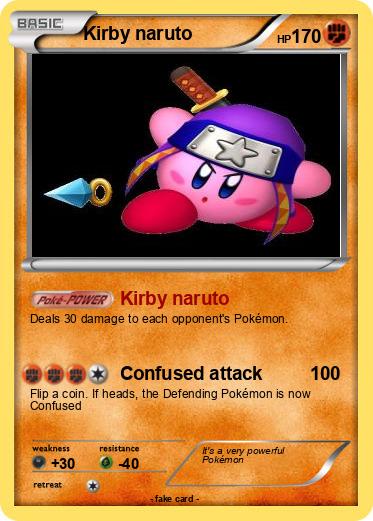 Pokemon Kirby naruto