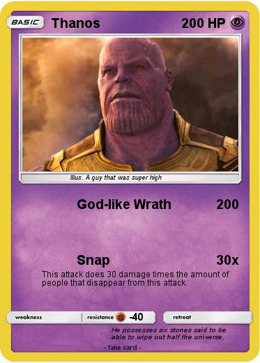 Pokemon Thanos